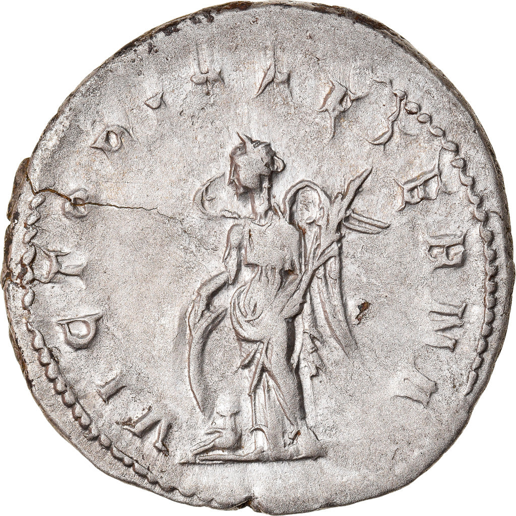 Coin, Gordian III, Antoninianus, 243, Roma, EF(40-45), Billon, RIC:156