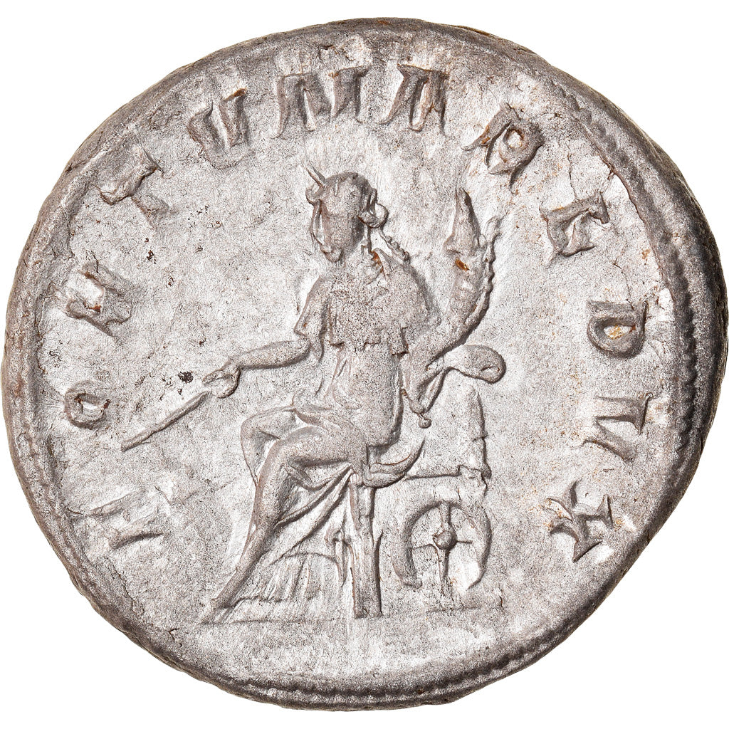 Münze, Gordian III, Antoninianus, 244, Roma, SS+, Billon, RIC:144