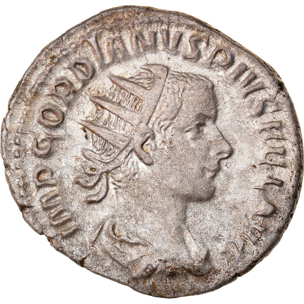 Coin, Gordian III, Antoninianus, 240-243, Roma, EF(40-45), Billon, RIC:86