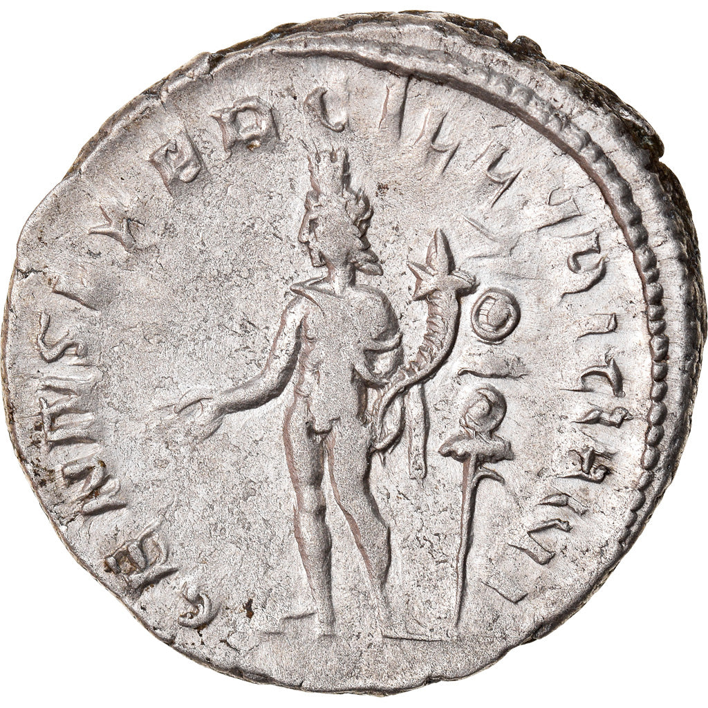 Münze, Trajan Decius, Antoninianus, 249, Roma, SS, Billon, RIC:18