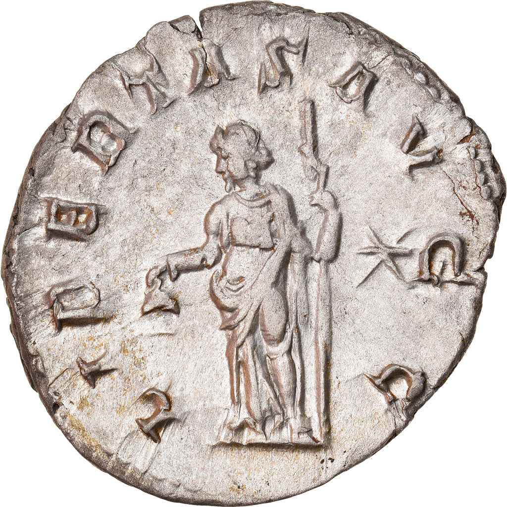 Moneta, Trebonianus Gallus, Antoninianus, 252, Roma, BB+, Biglione, RIC:38