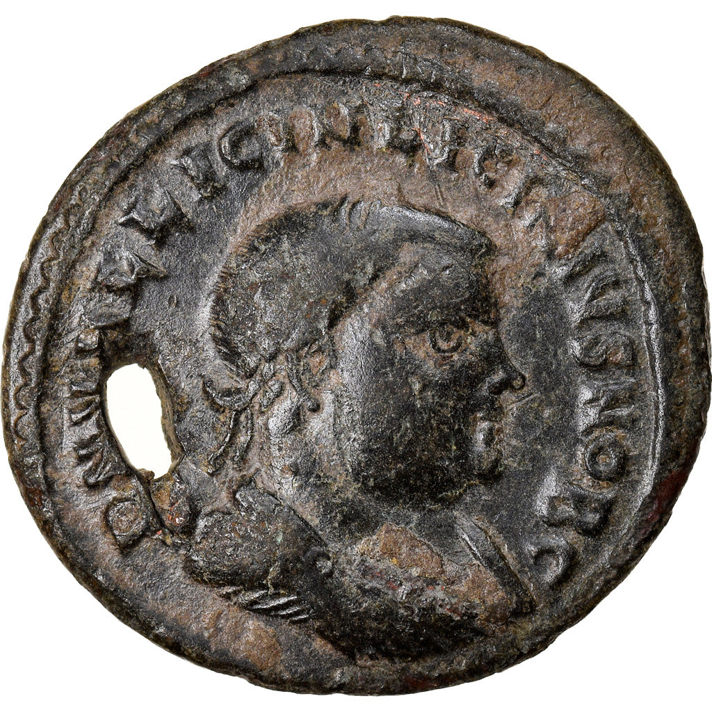 Munten, Licinius II, Nummus, c. 318, Uncertain Mint, Incuse strike, FR+, Koper