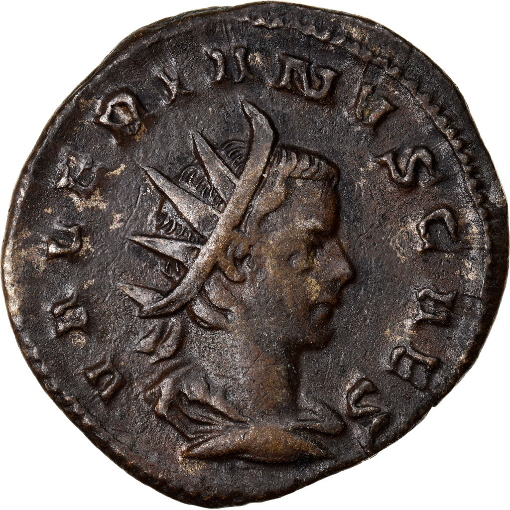 Coin, Valerian II, Antoninianus, 257-258, Trier, EF(40-45), Billon, RIC:13