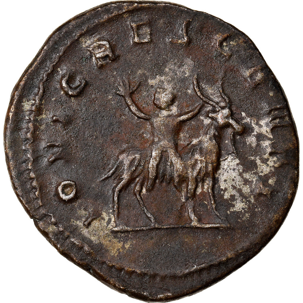 Coin, Valerian II, Antoninianus, 257-258, Trier, EF(40-45), Billon, RIC:13