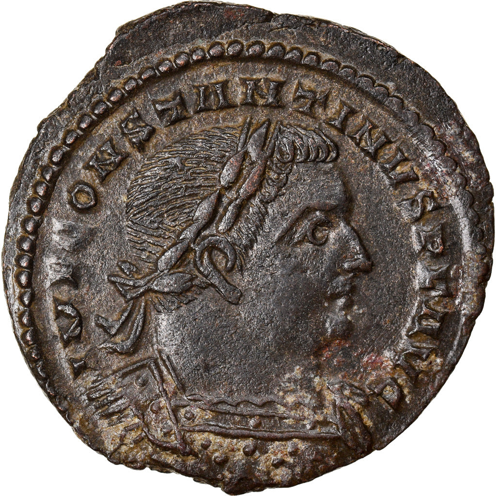 Moneta, Constantine I, Nummus, 310, London, BB+, Rame, RIC:121a