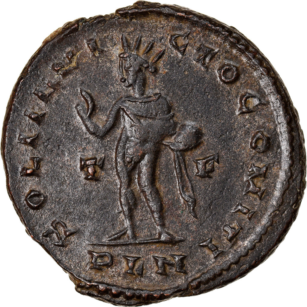 Moneta, Constantine I, Nummus, 310, London, BB+, Rame, RIC:121a