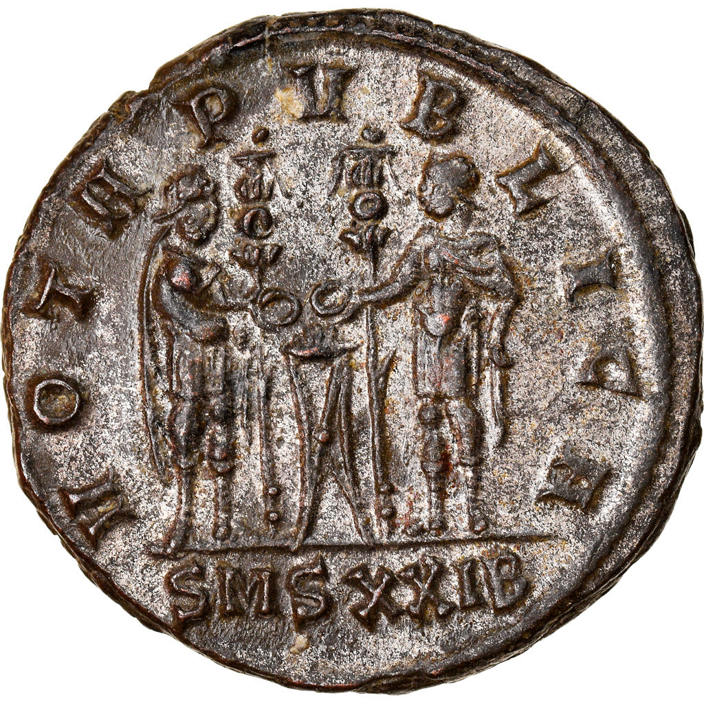Coin, Carinus, Aurelianus, 284, Siscia, AU(50-53), Billon, RIC:315