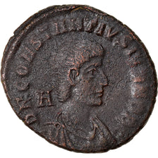 Coin, Constantius II, Maiorina, 351, Siscia, VF(30-35), Copper, RIC:327