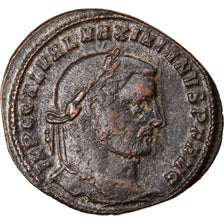 Moneta, Galerius, Follis, 309-310, Heraclea, MB+, Rame, RIC:37a