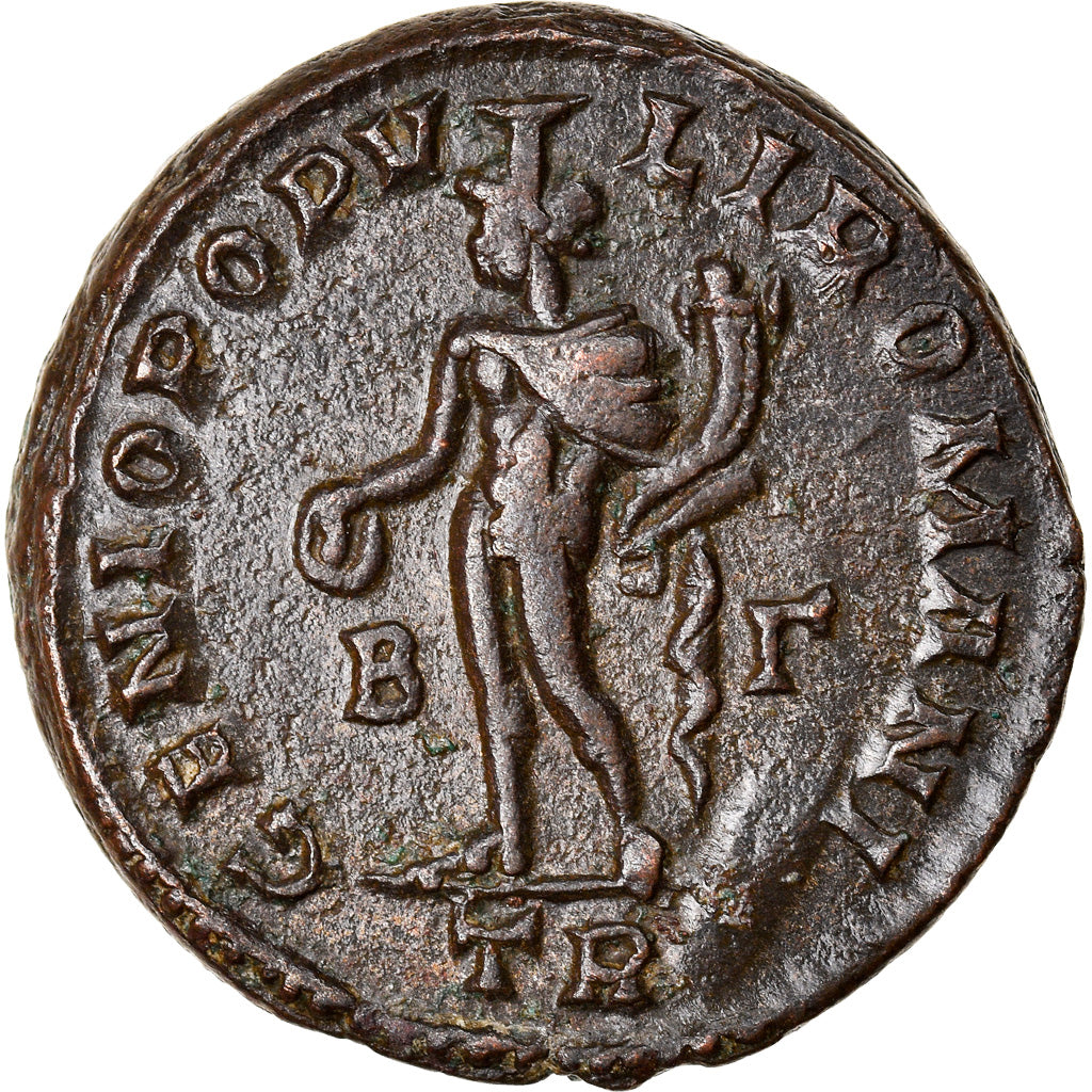 Coin, Galerius, Follis, 302-303, Trier, EF(40-45), Copper, RIC:213b