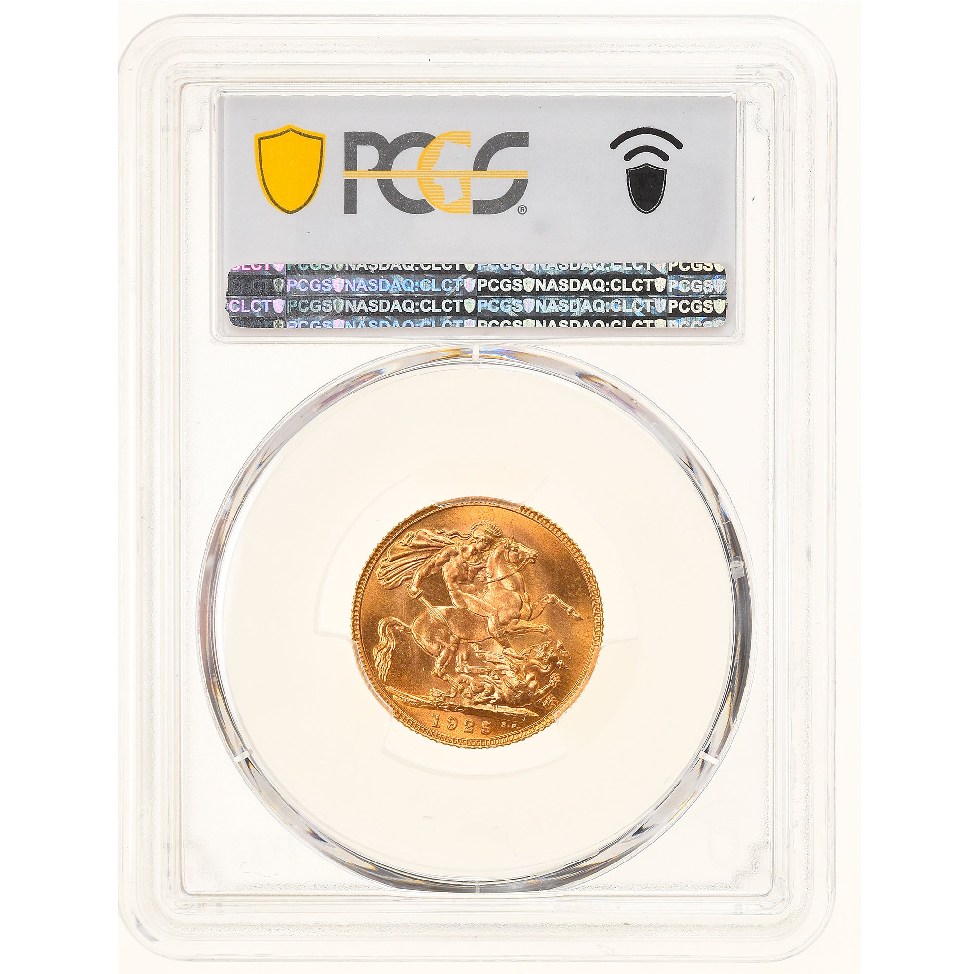 Coin, Great Britain, George V, Sovereign, 1925, PCGS, MS66, MS(65-70), Gold