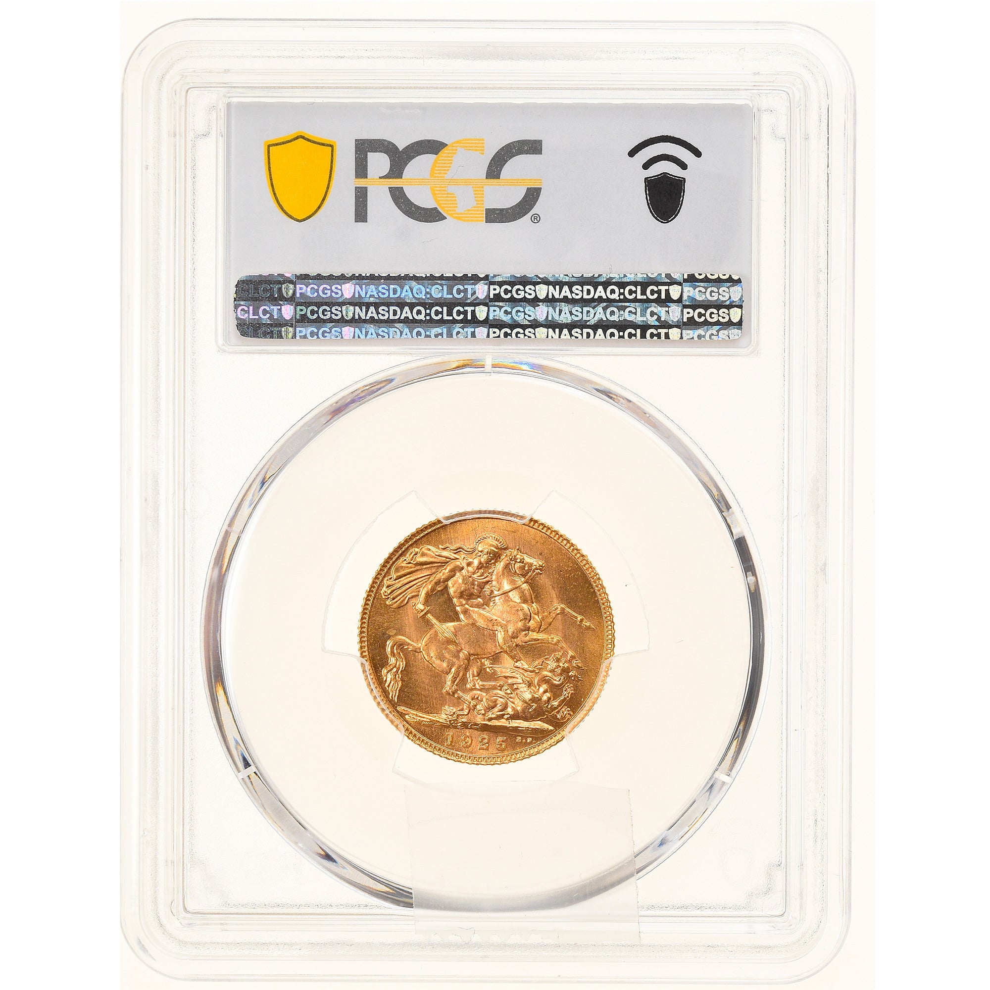 Coin, Great Britain, George V, Sovereign, 1925, PCGS, MS66, MS(65-70), Gold