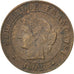 FRANCE, Cérès, Centime, 1892, Paris, KM #826.1, EF(40-45), Bronze, Gadoury #88,