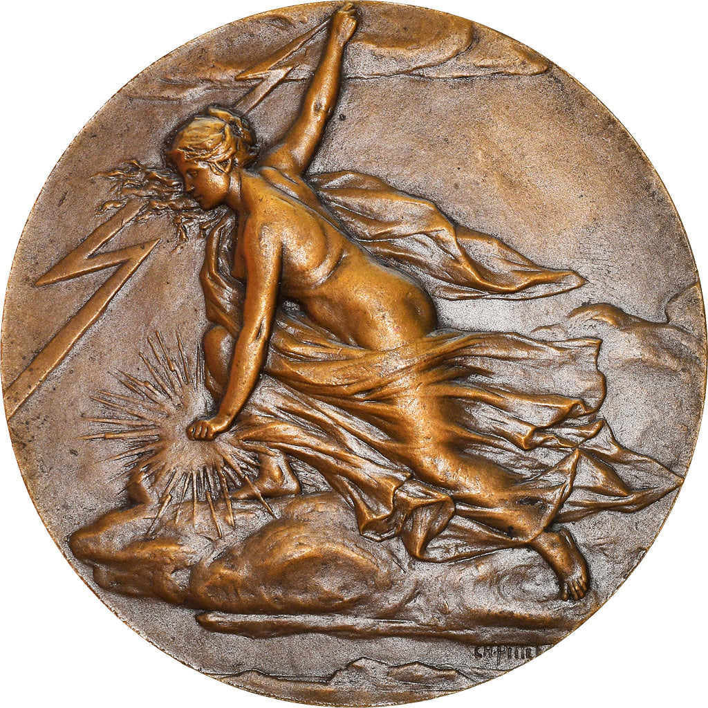 France, Medal, Syndicat Général de la Construction Electrique, Business &