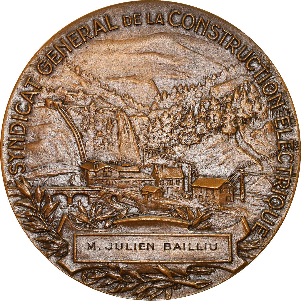 France, Medal, Syndicat Général de la Construction Electrique, Business &