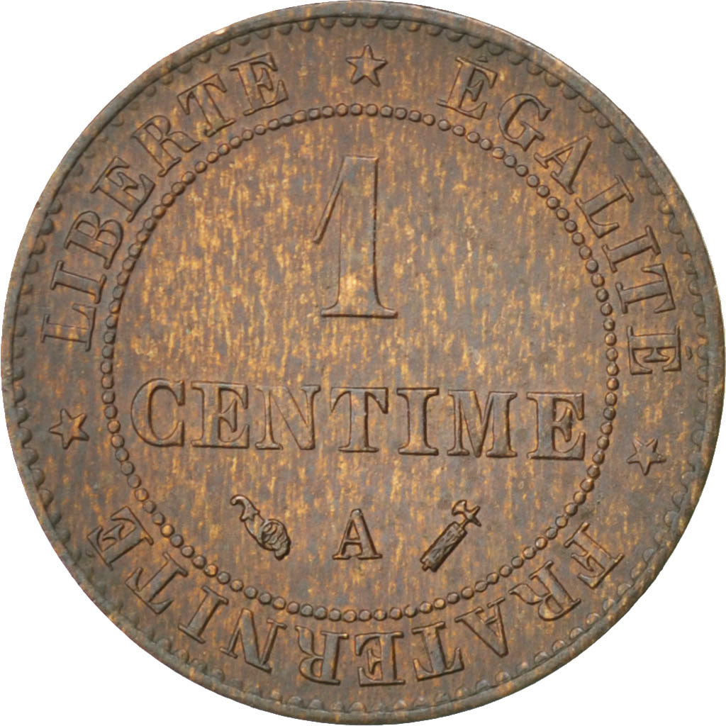 Monnaie, France, Cérès, Centime, 1893, Paris, SUP, Bronze, KM:826.1