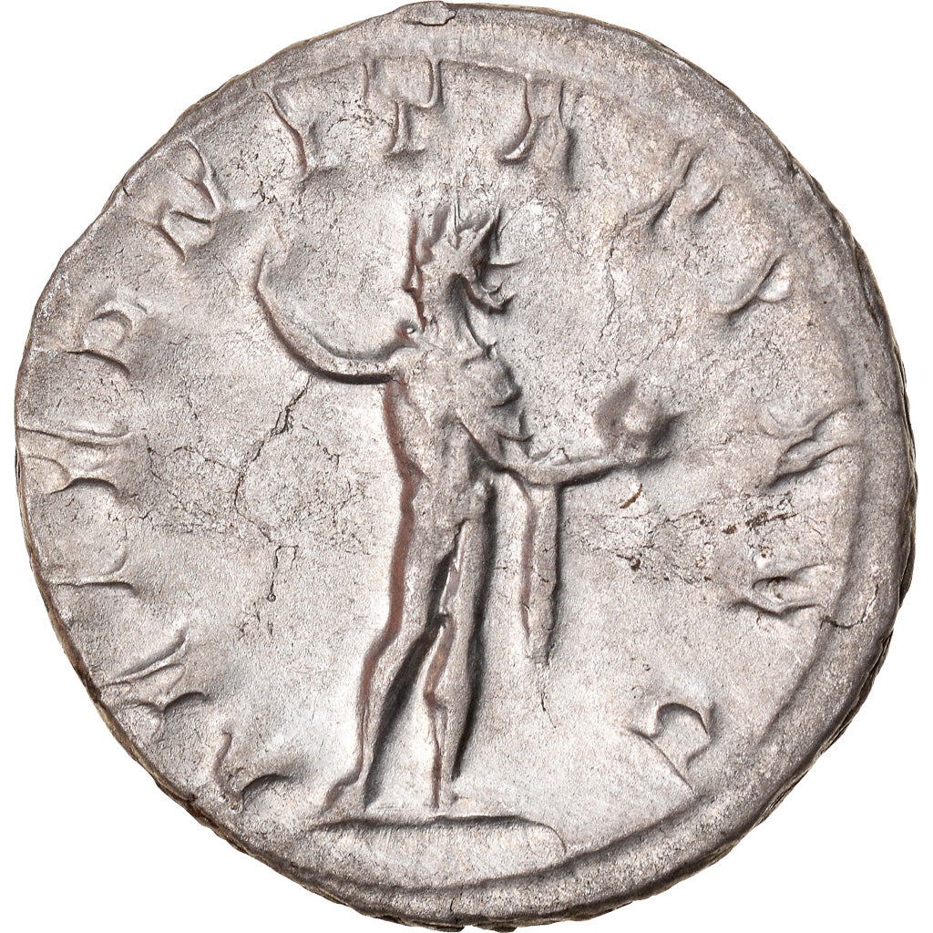 Moneta, Gordian III, Antoninianus, 240-243, Roma, AU(50-53), Bilon, RIC:83