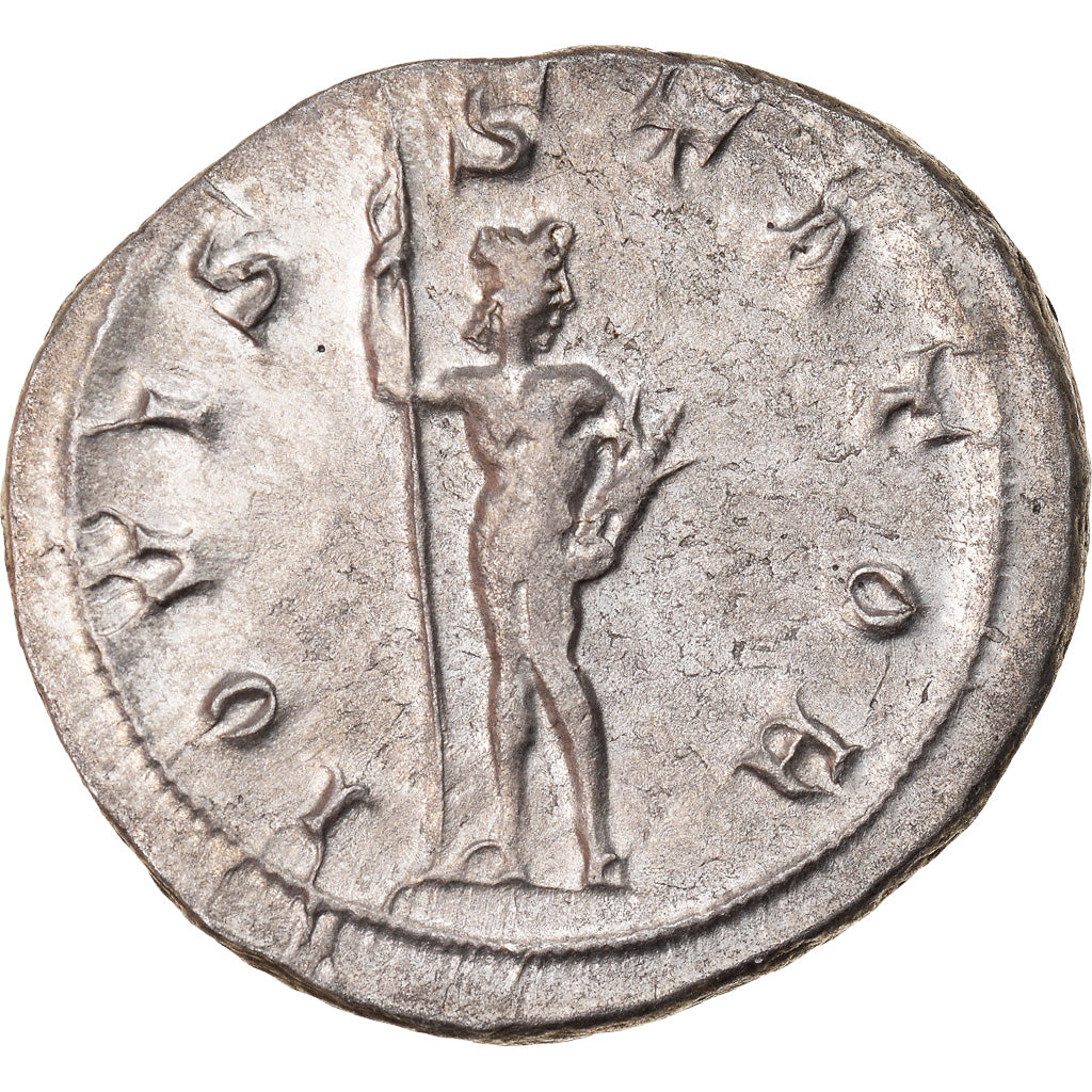 Coin, Gordian III, Antoninianus, 241-243, Roma, AU(55-58), Billon, RIC:85