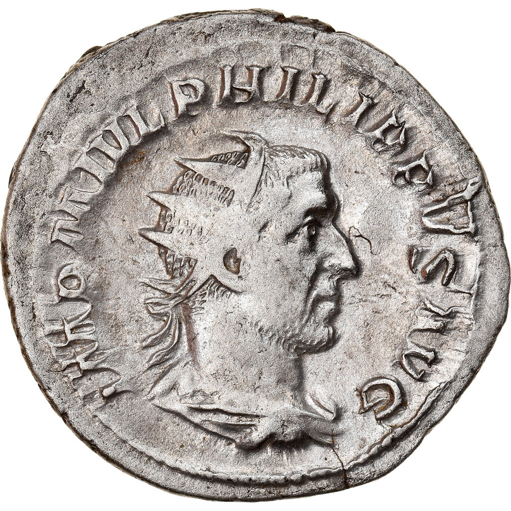 Coin, Philip I, Antoninianus, 247, Roma, EF(40-45), Billon, RIC:45