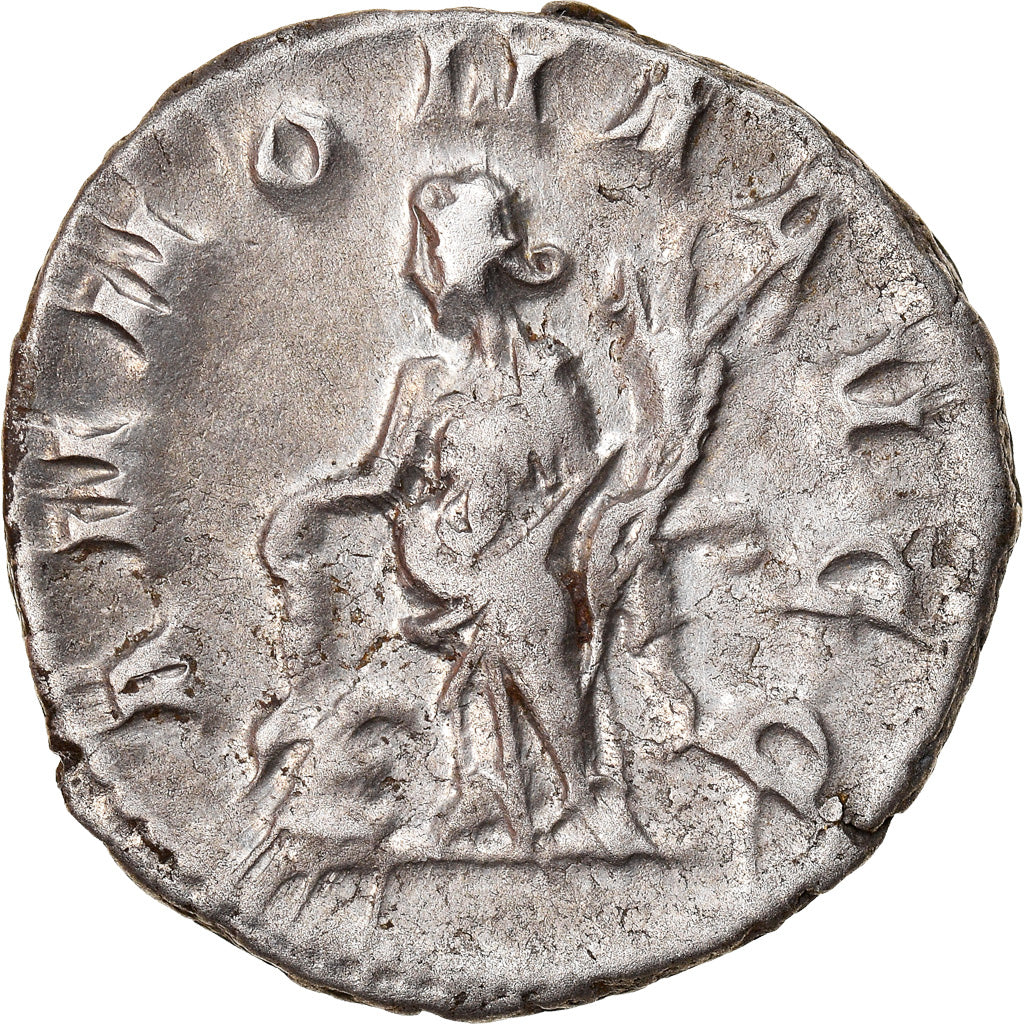 Moeda, Philip I, Antoninianus, 247, Roma, EF(40-45), Lingote, RIC:28c