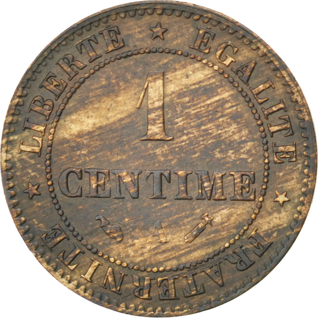 IIIème République, 1 Centime Cérès 1896 A, KM 826.1