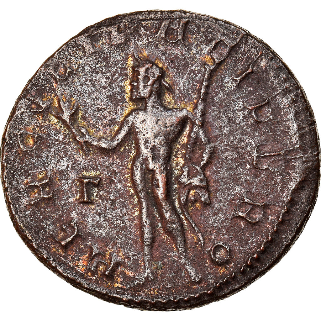 Coin, Maximianus, Aurelianus, 286, Lyon, EF(40-45), Billon, Cohen:280