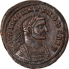 Munten, Galei, Follis, 296-303, London, ZF, Koper, RIC:15