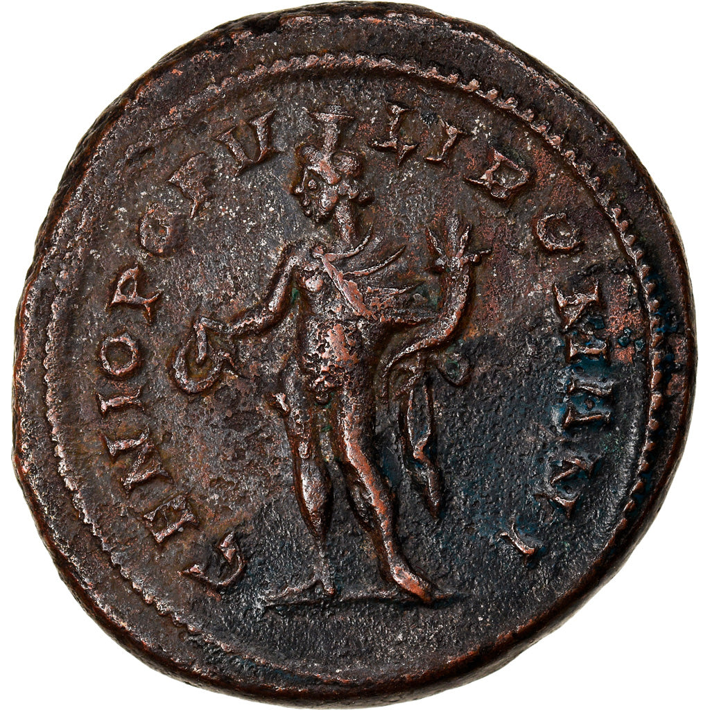 Munten, Galei, Follis, 296-303, London, ZF, Koper, RIC:15