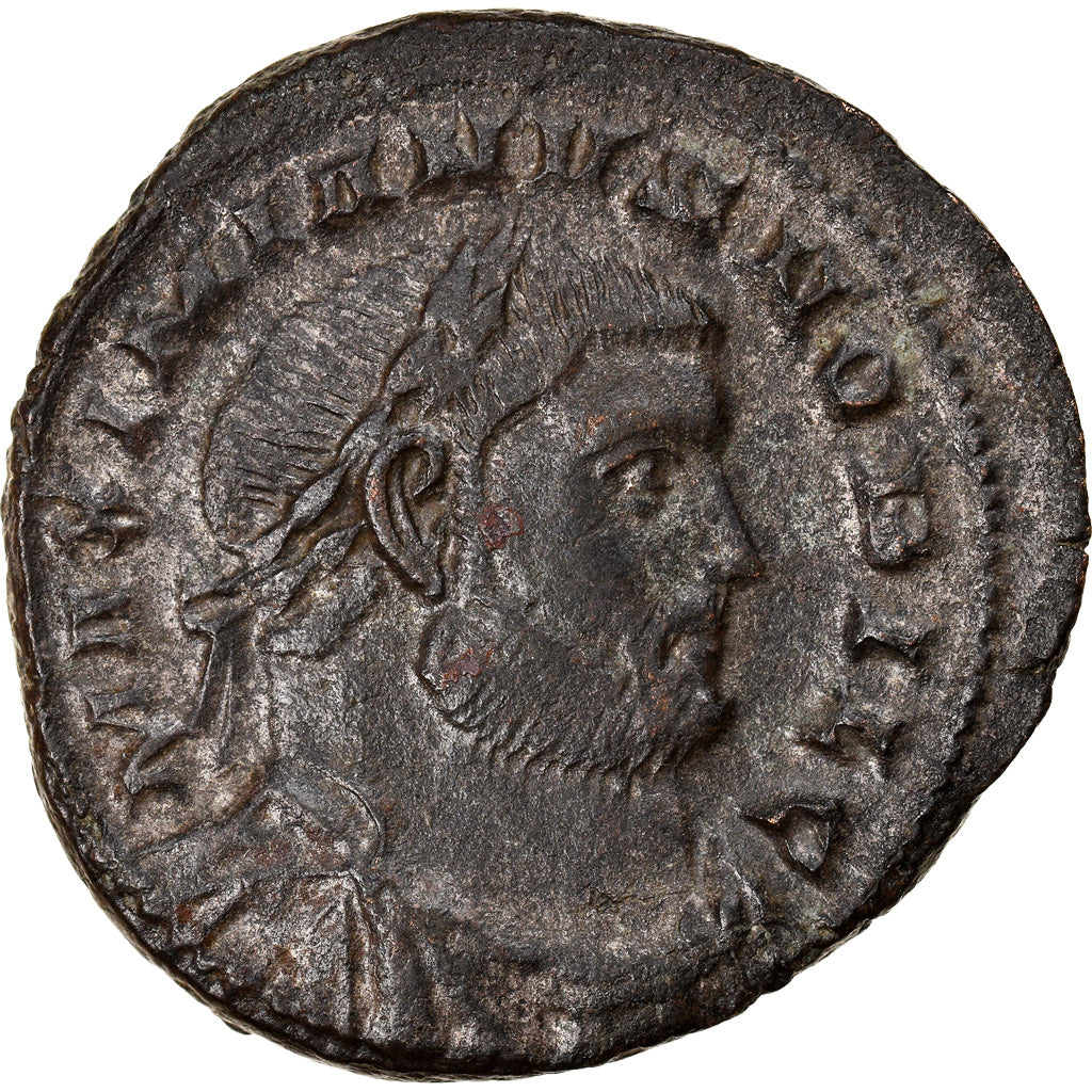 Coin, Galerius, Follis, 303, London, EF(40-45), Copper, RIC:34