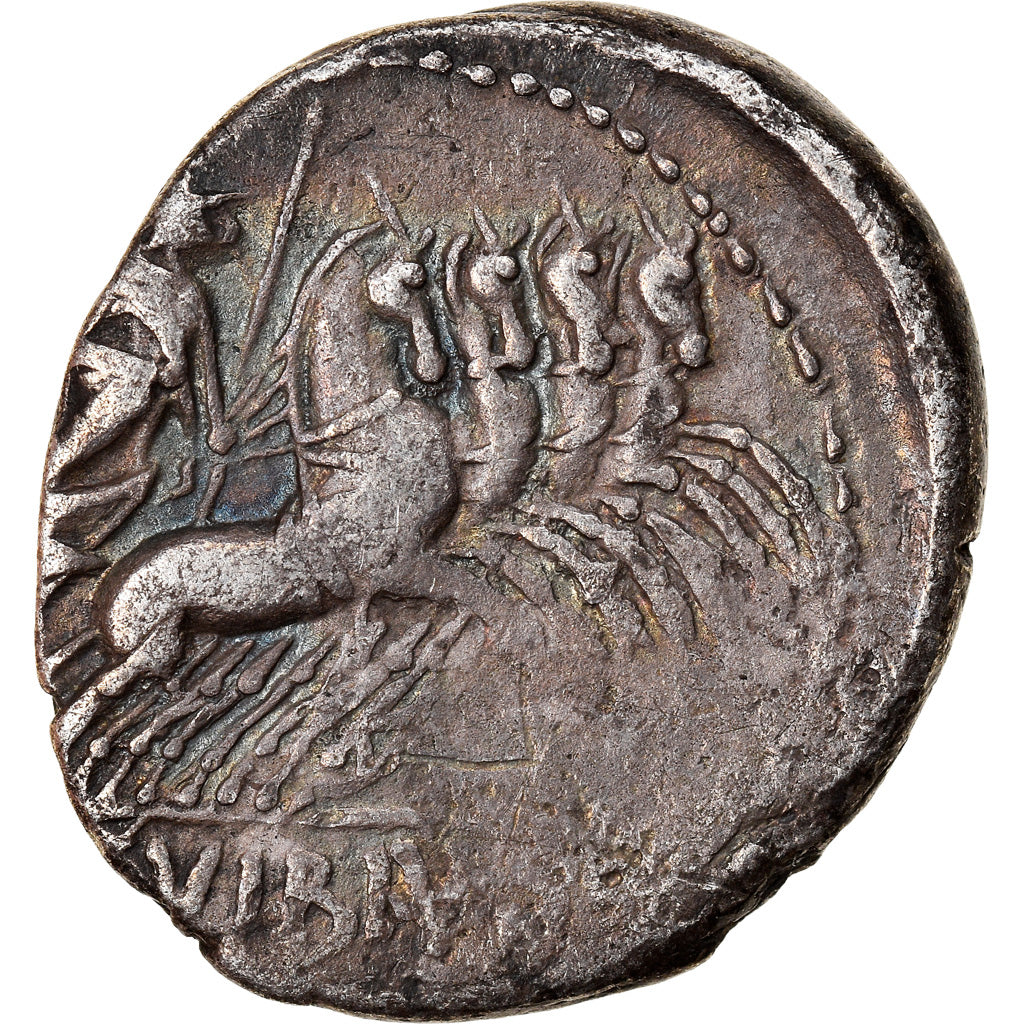 Munten, Vibia, Denarius, 90 BC, Roma, ZF, Zilver, Cohen:2