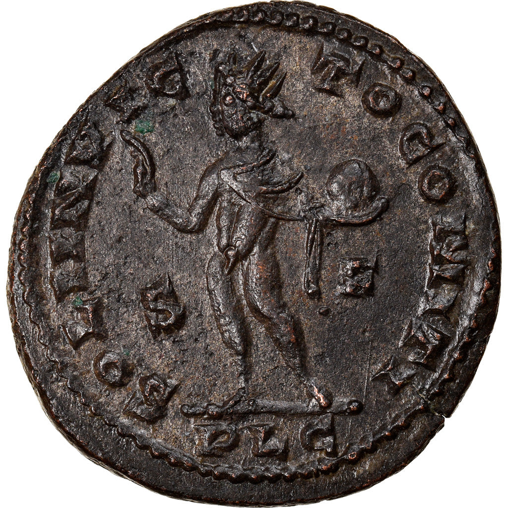 Coin, Constantine I, Nummus, 310-311, Lyon, AU(50-53), Copper, RIC:307