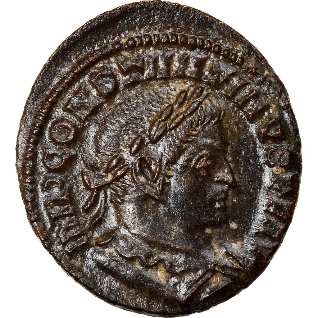 Coin, Constantine I, Nummus, 310-311, Lyon, AU(55-58), Copper, RIC:307