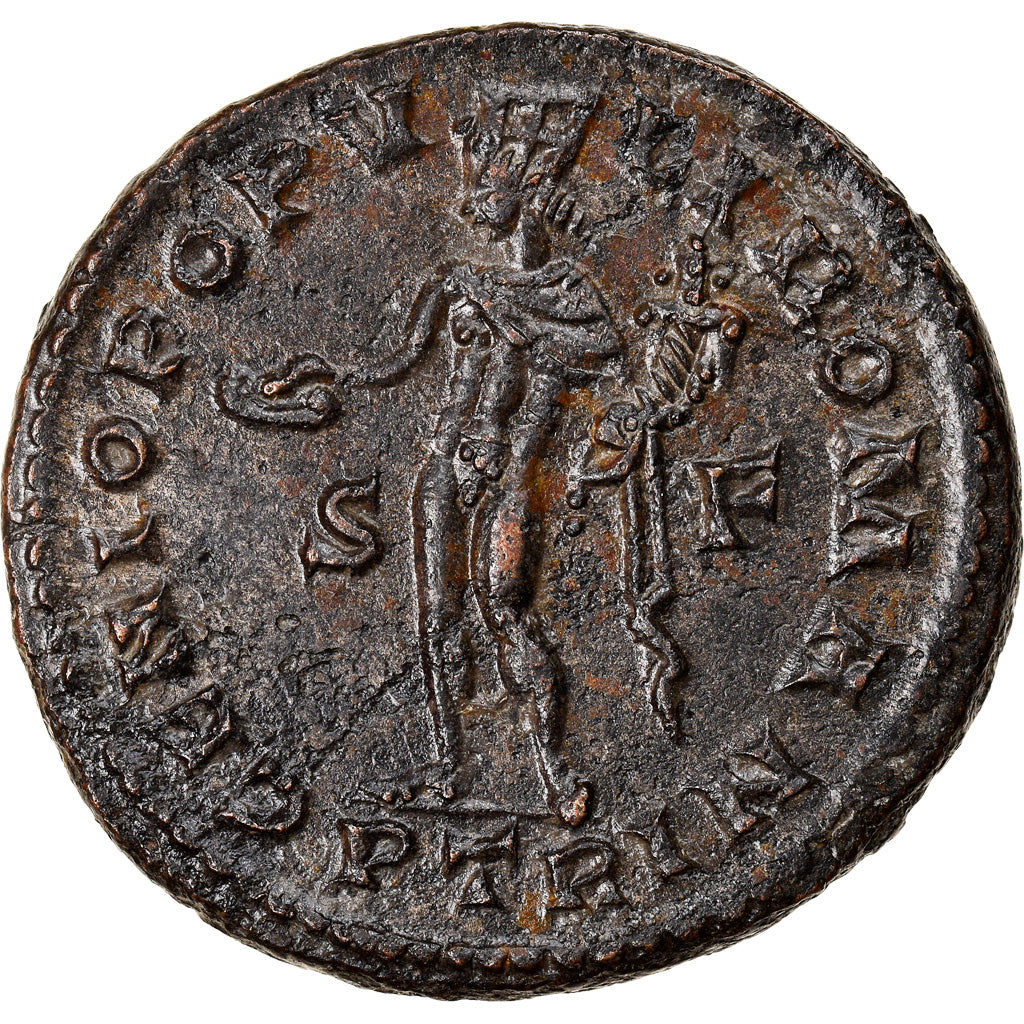 Monnaie, Constance Chlore, Follis, 305-306, Trèves, TTB+, Cuivre, RIC:652a