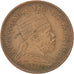 ETHIOPIA, 1/32 Birr, 1889, KM #11, EF(40-45), Copper Or Brass, 2.90