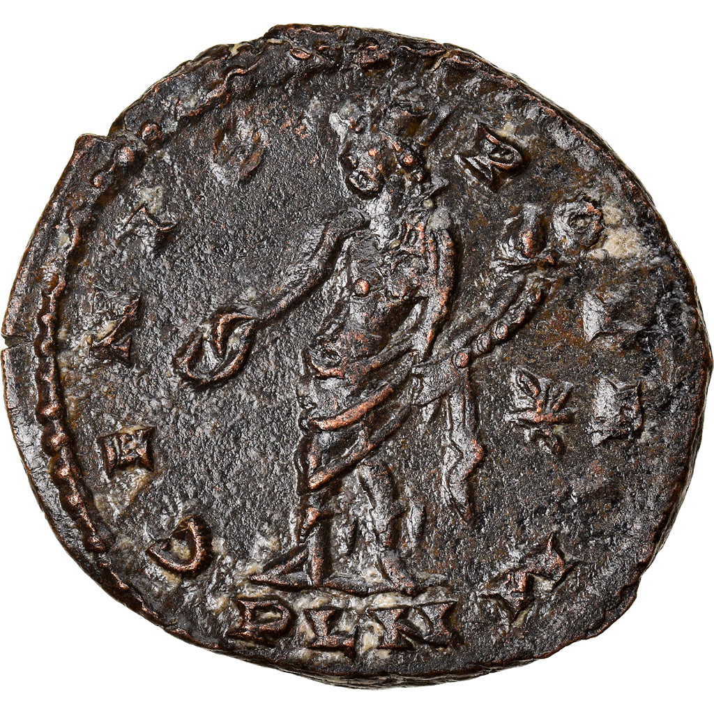 Coin, Maximinus II, Nummus, 310-312, London, AU(50-53), Copper, RIC:209b