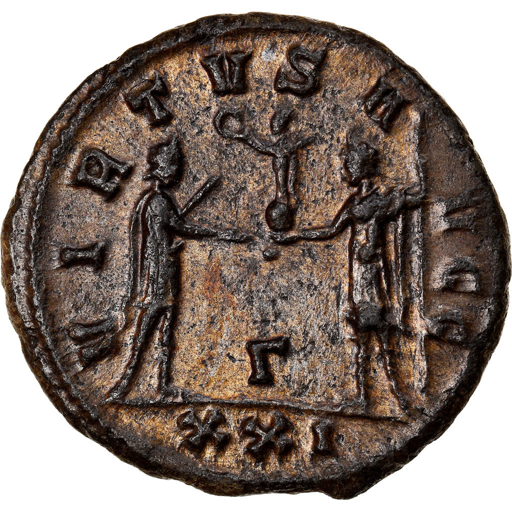 Coin, Carinus, Aurelianus, 283-284, Antioch, Very rare, MS(60-62), Billon