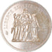 Coin, France, Hercule, 50 Francs, 1976, MS(65-70), Silver, KM:941.1, Gadoury:882