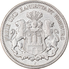 Coin, German States, HAMBURG, 2 Mark, 1901, Hamburg, VF(30-35), Silver, KM:612
