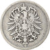 Coin, GERMANY - EMPIRE, Wilhelm I, Mark, 1876, Stuttgart, VF(30-35), Silver