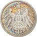 Coin, GERMANY - EMPIRE, Wilhelm II, Mark, 1901, Berlin, VF(20-25), Silver, KM:14