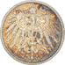 Coin, GERMANY - EMPIRE, Wilhelm II, Mark, 1906, Munich, EF(40-45), Silver, KM:14