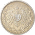 Munten, DUITSLAND - KEIZERRIJK, 1/2 Mark, 1906, Munich, ZF, Zilver, KM:17