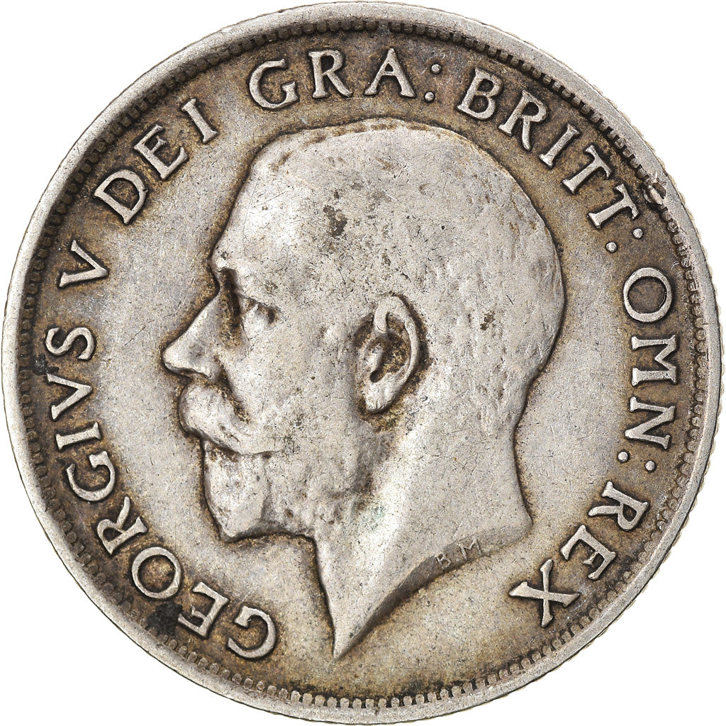 Coin, Great Britain, George V, Shilling, 1914, EF(40-45), Silver, KM:816