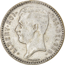 Coin, Belgium, 20 Francs, 20 Frank, 1934, VF(20-25), Silver, KM:103.1