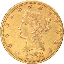 Moneta, Stati Uniti, Coronet Head, $10, Eagle, 1892, U.S. Mint, Philadelphia