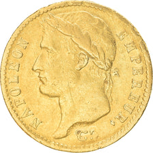 Moneta, Francja, Napoléon I, 20 Francs, 1812, Paris, VF(30-35), Złoto