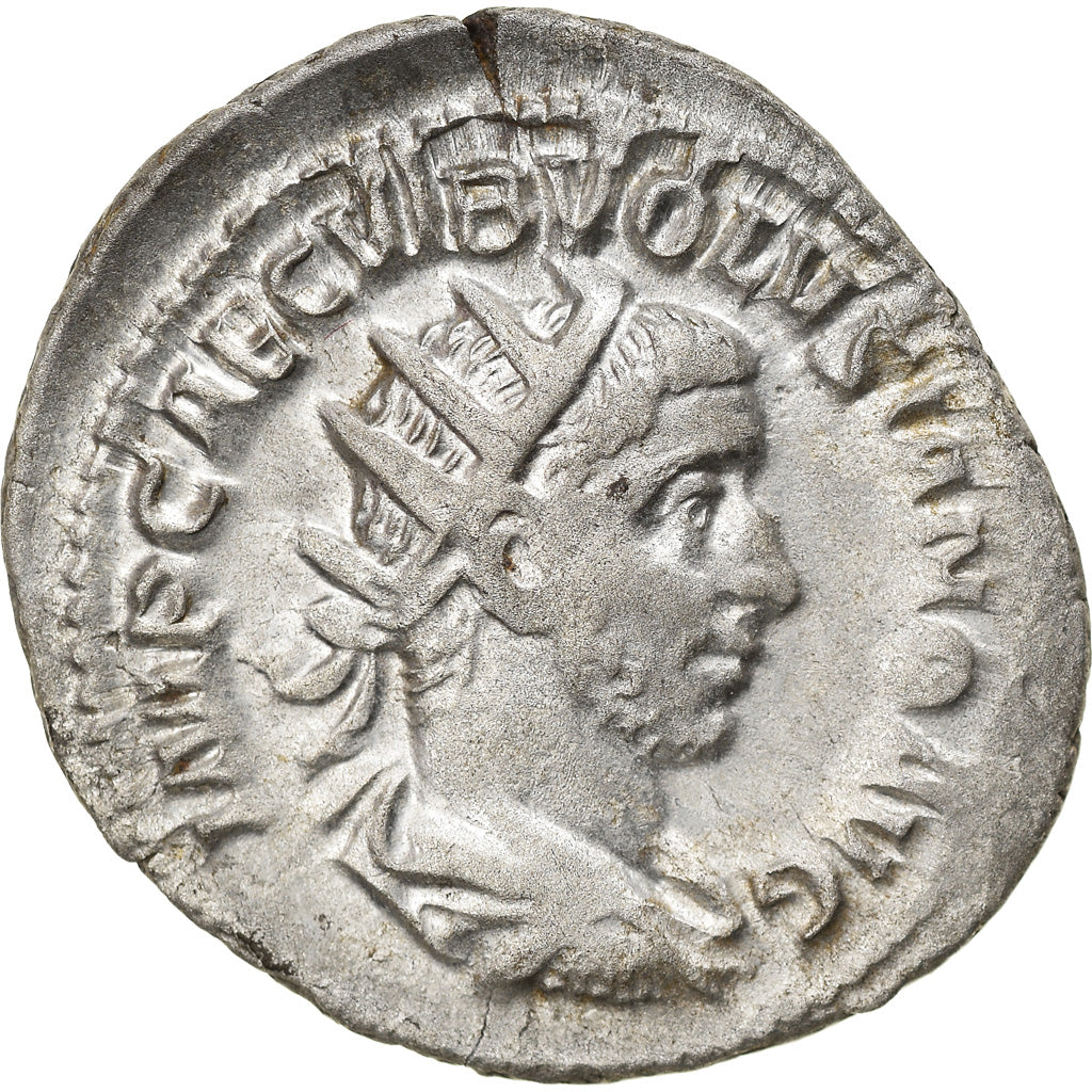 Coin, Volusian, Antoninianus, 252, Roma, AU(50-53), Billon, RIC:184