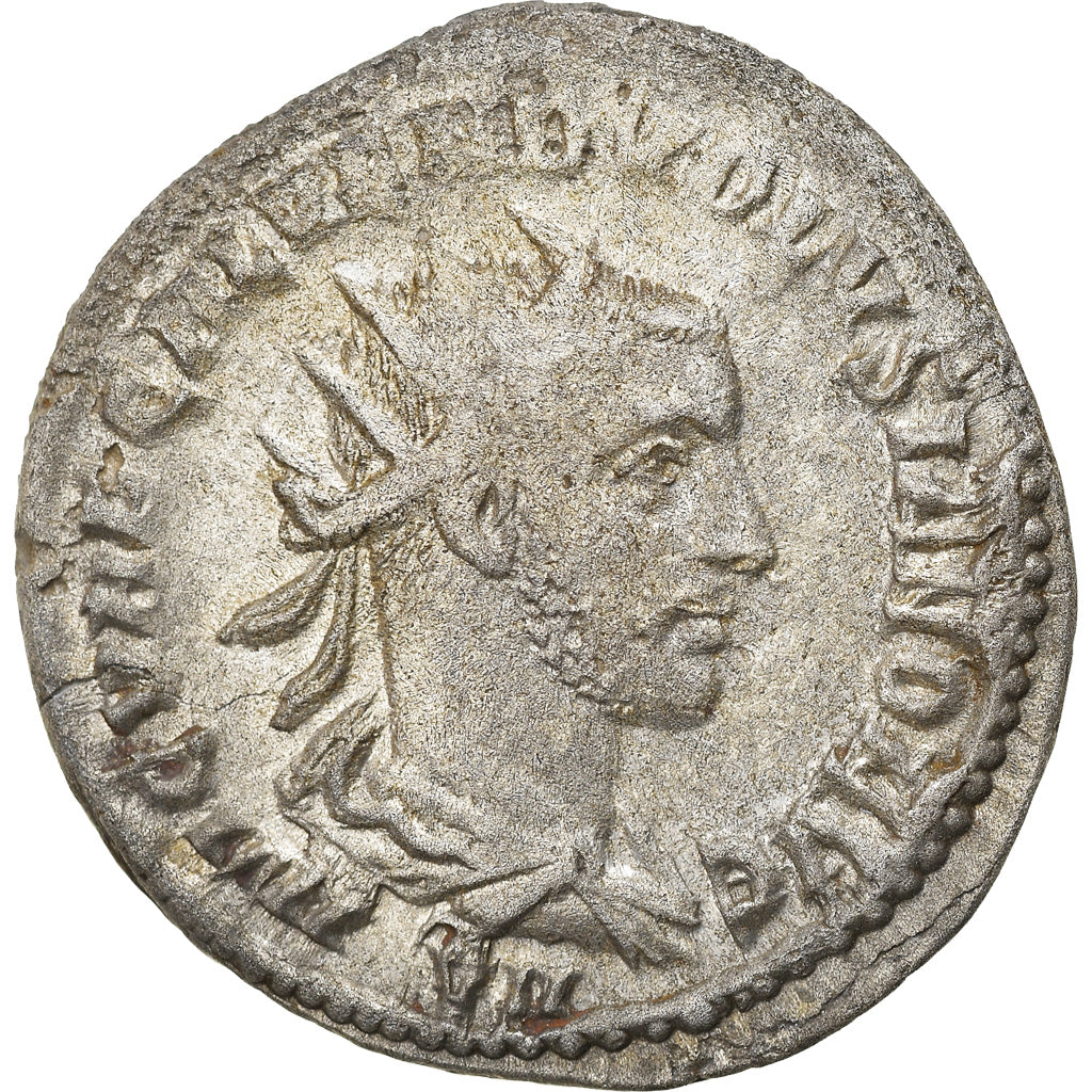 Coin, Volusian, Antoninianus, 252-253, Antioch, Rare, EF(40-45), Billon, RIC:--