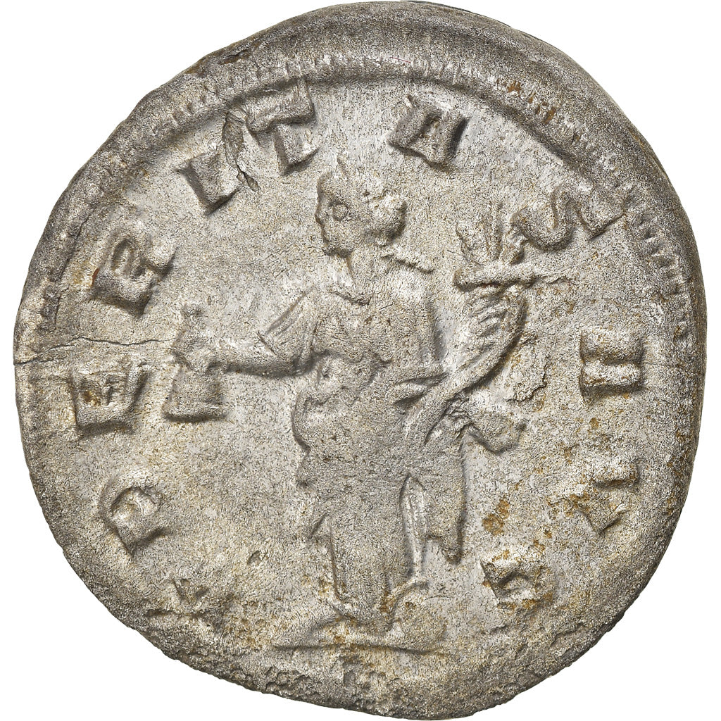 Coin, Volusian, Antoninianus, 252-253, Antioch, Rare, EF(40-45), Billon, RIC:--