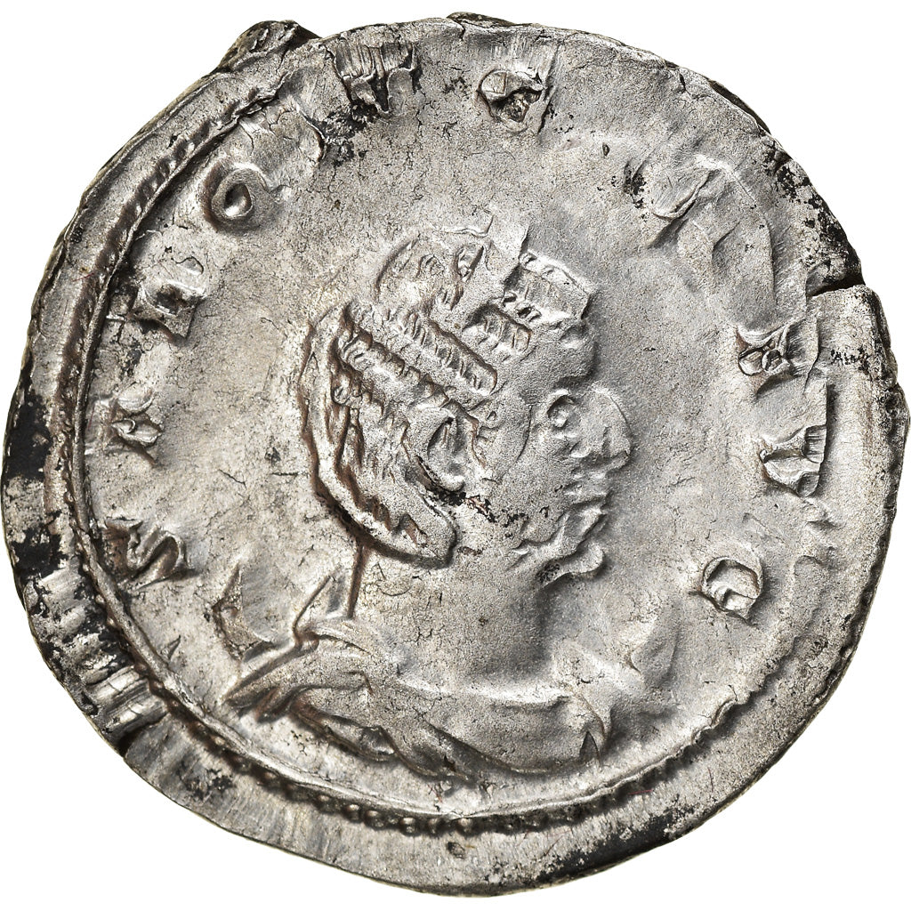 Moneda, Salonina, Antoninianus, 257-258, Trier, MBC, Vellón, RIC:9